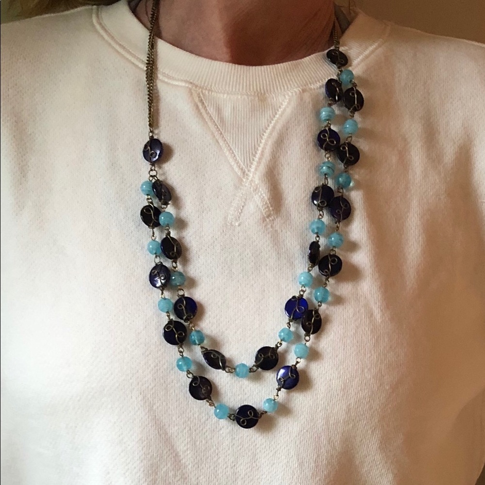 Statement Beaded Necklace